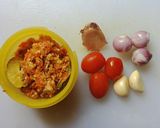 Foto langkah ke 2 dari resep Tumis Daun Singkong Teri Pedas.