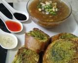 19 b soup with garlic bread recipe step 7 photo