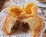 صورة لخطوة 8 من وصفة سمبوسة البف اللذيذه😋👍🏻 رمضانيه