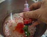 Foto langkah ke 2 dari resep Red and White Sago Pudding (Puding Sagu Merah Putih).