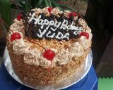 Foto langkah ke 8 dari resep Mocca Nougat Bday Cake.