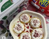 A picture of step 3 of Labneh and Sumac Canapes.