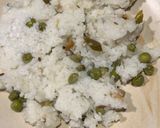 A picture of step 2 of Samak upma.