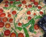 A picture of step 9 of 15 minute, one pan, salmon frittata.