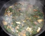 Foto del paso 2 de la receta Espinacas con bacalao y cebolla