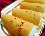 A picture of step 5 of Thandai kulfi.