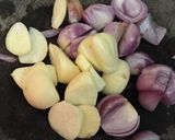 Foto langkah ke 2 dari resep Ikan peda' tumis daun kemangi.