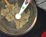 A picture of step 5 of Mushroom Tamales.