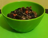 Foto langkah ke 8 dari resep Sayur daun singkong+ikan teri alaKu.