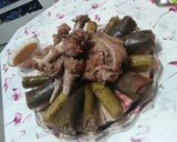 صورة لخطوة 8 من وصفة محاشي كوسا وباذنجان وفليفلة مع لحم الخاروف بعضمو 🍆🍅🍖🌶🌶🌶