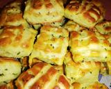 Medvehagymás kocka recept fázis 7 fotója