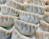 A picture of step 3 of Vegetable-Packed Pan-Fried Gyoza.