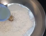 A picture of step 1 of Aaloo chicken samosa.