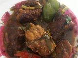 চিকেন গারলিক মাঞ্চুরিয়ান (chicken garlic manchurian recipe in Bengali)