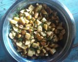 A picture of step 5 of Parmentier potatoes.