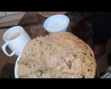 A picture of step 4 of Mooli ka paratha.