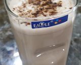 A picture of step 1 of Milkshake- Chocolate shake.
