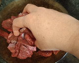 Foto del paso 1 de la receta: Ternera con salsa de ostras