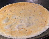 Foto del paso 3 de la receta: Omelette de panela frito con espinacas