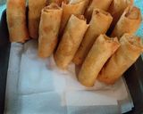 Foto langkah ke 2 dari resep Banana Spring Rolls.
