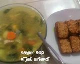 Foto langkah ke 9 dari resep Sayur sop ayam, baso, telur puyuh.