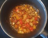 A picture of step 2 of Caribbean Salmon.