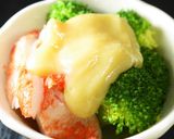 A picture of step 6 of Microwave Broccoli and Imitation Crab with Sesame Mayo Salad.