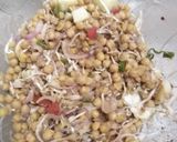A picture of step 3 of Alu chana.