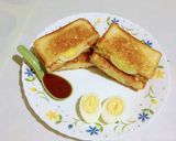 A picture of step 9 of Egg Sandwich.