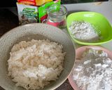 Foto langkah ke 1 dari resep Rice Pom Pom a.k.a Pom Pom Nasi.