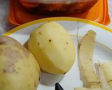 Foto del paso 1 de la receta: Merzluza, con calamar y pisto