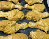 A picture of step 4 of Tandoori chicken in Oven Gas stove.