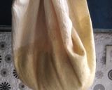 A picture of step 1 of Shree khand.
