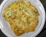 Foto langkah ke 3 dari resep Telor Dadar Jamur Tiram.