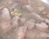 Hình bước làm 1 của món Đuôi heo chiên giòn