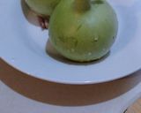 รูปขั้นตอนการทำที่ 1 ของ น้ำเต้าผัดไข่