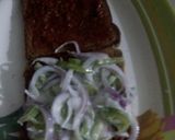 A picture of step 6 of Schezwan Dahi Sandwich.