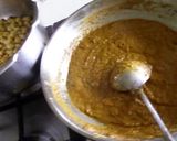 A picture of step 7 of Chole/ Chenna masala.