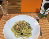 Foto del paso 8 de la receta: Pasta fresca con anchoas y gambas