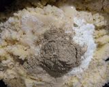 A picture of step 5 of Coconut mawa fudge - Coconut mawa cake.