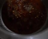 A picture of step 4 of Red Chilli oil.
