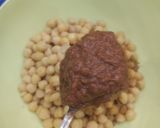 A picture of step 4 of چنا چاٹ.