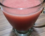 Foto langkah ke 3 dari resep Jus Jambu Jeruk Strawberry Tanpa Gula (Mixed Guava Orange Strawberry Juice).