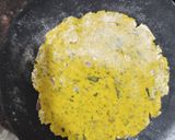 A picture of step 3 of Missi roti.