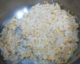 A picture of step 1 of Dal Khichdi.