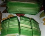 Foto langkah ke 7 dari resep Kue lapis pandan (menul2 dan wangi).