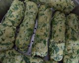 A picture of step 4 of Greens Muthiyas.