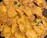 A picture of step 9 of Chicken Tikka Masala.