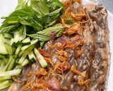 Hình bước làm 3 của món Bánh cuốn nóng gạo lứt