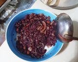 Hình bước làm 5 của món Chè Đậu Đỏ Hạt Sen (kiểu Hoa)/ Hong Dou Sha